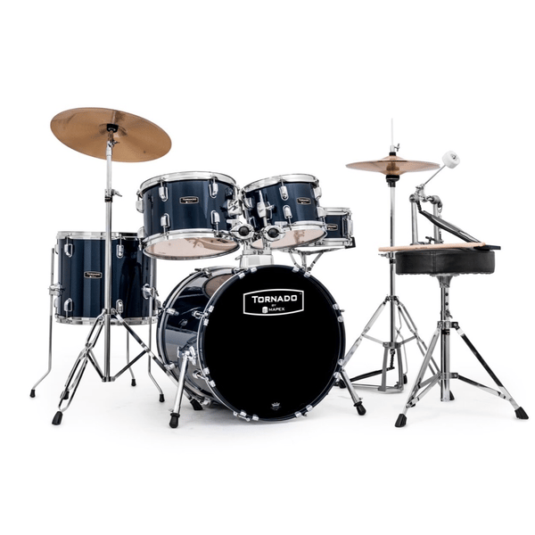 MAPEX IT TND5844FTCYB TORNADO JUNIOR FULL 5 PEZZI ROYAL BLUE