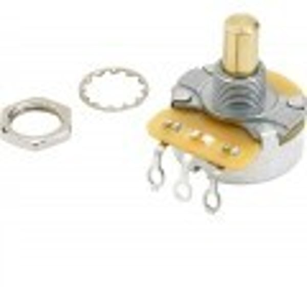 FENDER Potenziometro Pure Vintage 250K ad albero pieno con Hardware di Montaggio