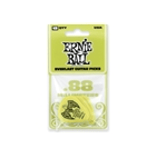 Ernie Ball Plettri Everlast Green 0.88mm Busta da 12