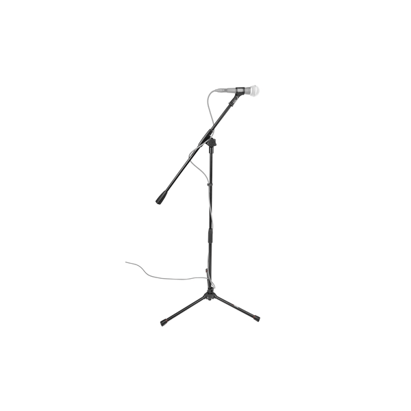Gator Frameworks GFW-MIC-1500 Asta microfonica con boom fisso e base treppiede