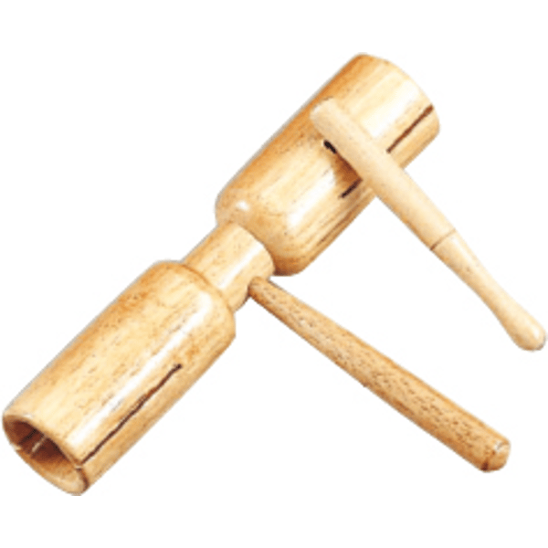 PEACE Doppio Wood Block con battente