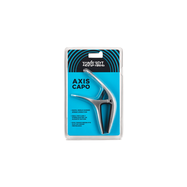 Ernie Ball 9601 Axis Capo Silver