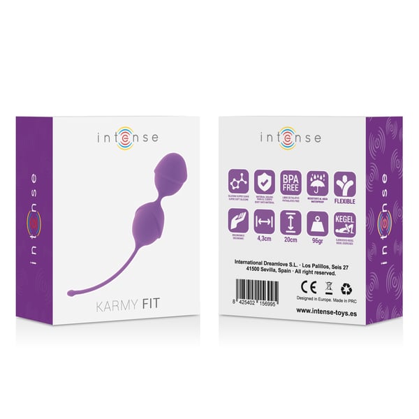INTENSE KARMY FIT KEGEL SILICONE PURPLE