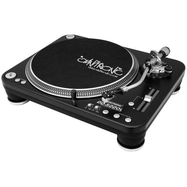 OMNITRONIC DD5220L GIRADISCHI PER DJ TRAZIONE DIRETTA ULTRA TORQUE PHONO/LINE