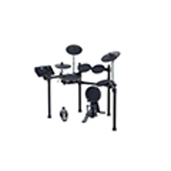 MEDELI Batteria elettronica compatta ed elegante con Snare MESH, 3 Tom, 1 Crash ed Hi-Hat tutti a 2 Zone ed un Ride a 3 Zone.