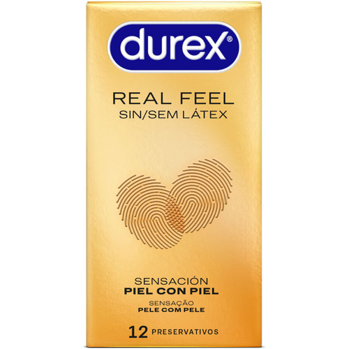 DUREX CONDOMS DUREX - PRESERVATIVI REAL FEEL SENZA LATTICE 12 UNITÀ
