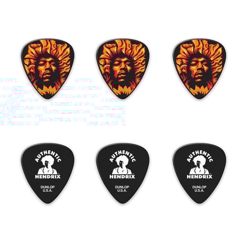 Dunlop JH-PT14H Hendrix Voodoo Fire Pick Tin