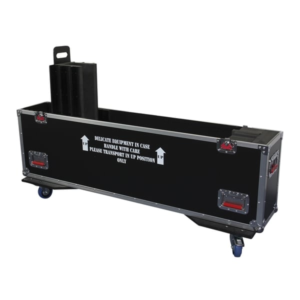 Gator Cases G-TOURLCDV2-5055-X2 Flight Case ATA 2 Display da 50-55"