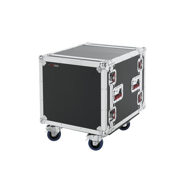 Gator Cases G-TOUR 10U CAST Flight Case ATA da 10U Rack con rotelle