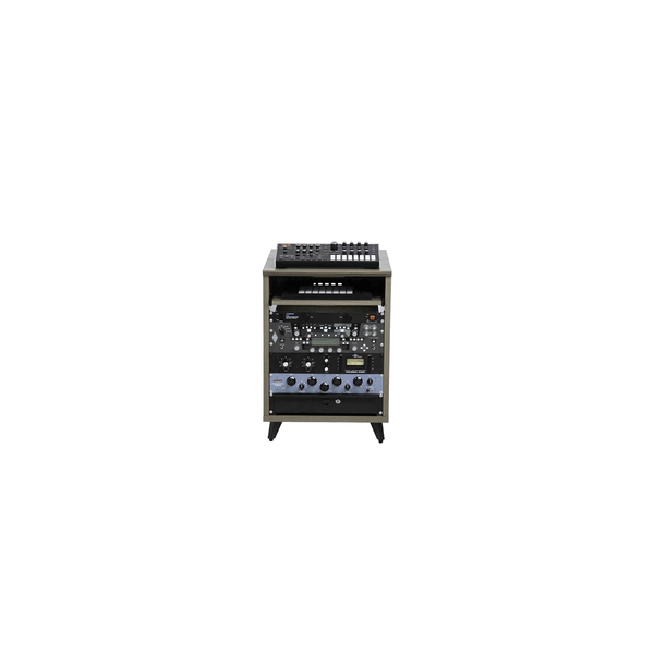 Gator Frameworks GFW-ELITEDESKRK-GRY Rack studio 10U in grigio driftwood<br>