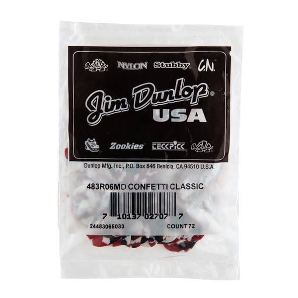 Dunlop 483R#06 Confetti Classic - Medium