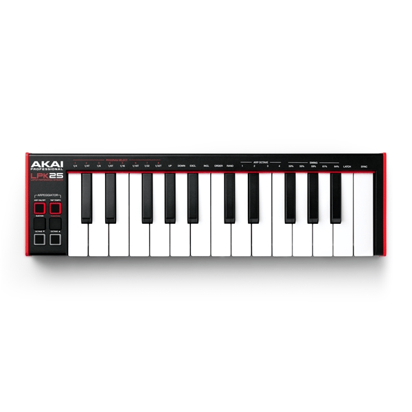 Akai Professional LPK25 MKII tastiera USB MIDI compatta