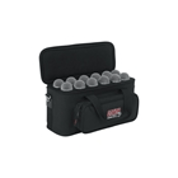 Gator Cases GM-12B Borsa 12 microfoni
