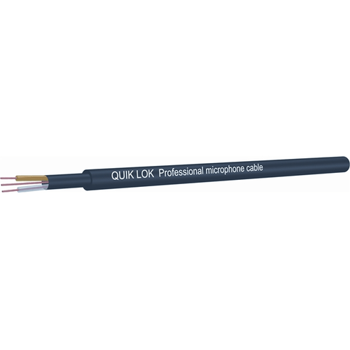 Quik Lok CM/675 BK Cavo microfonico in bobina