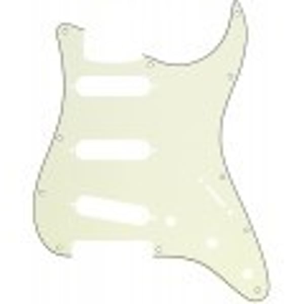 FENDER Battipenna Stratocaster® S / S / S 11 fori Mint Green MG / B / MG 3-strati