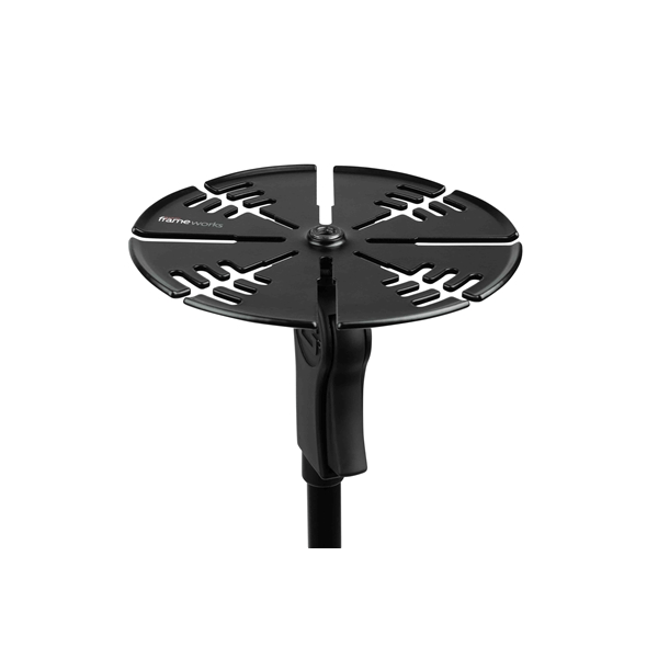 Gator Frameworks GFW-CABLEHNGRTRAY Organizzatore per cavi per aste microfoniche<br>