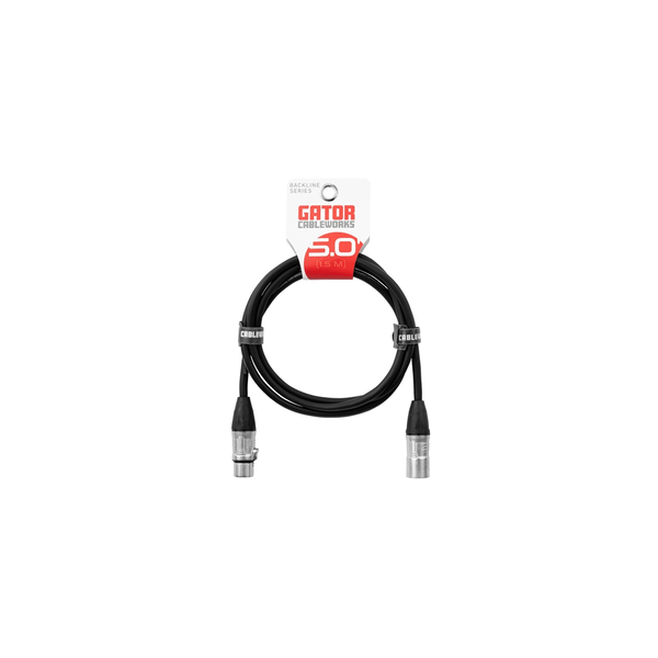 Gator Cableworks GCWB-XLR-05 Cavo XLR 1.5 m Serie Backline