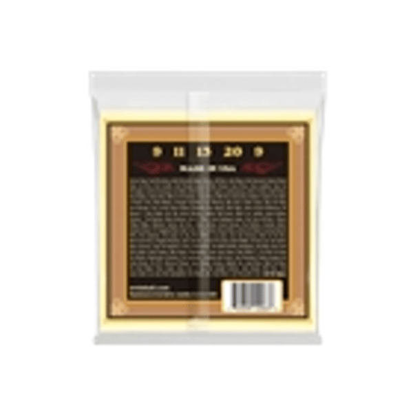 Ernie Ball 2063 Earthwood Banjo Bluegrass Terminate ad Anello Bronzo 80/20