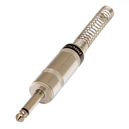 PROEL STAGE Connettore professionale jack mono 6,3 mm - 1/4. Colore: Argento.