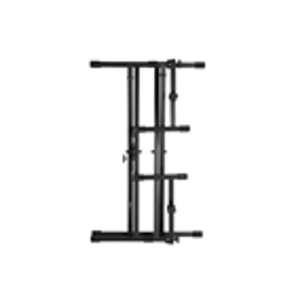 Gator Frameworks GFW-KEY-5100X Supporto per tastiera a doppio livello con struttura a "X"