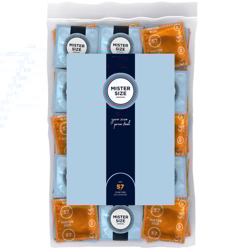 MISTER SIZE - PRESERVATIVO TAGLIA L 57 MM (100 UNITÀ)