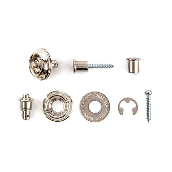 Dunlop SLS1401N Straplok Flush Mount Strap Retainer System, Nickel