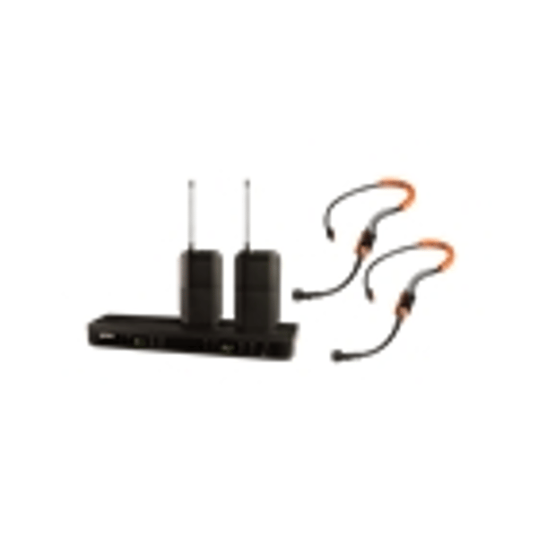 Shure BLX188E-SM31 Sistema wireless BLX88E, 2x BLX1, 2x SM31FH-TQG. (M17)