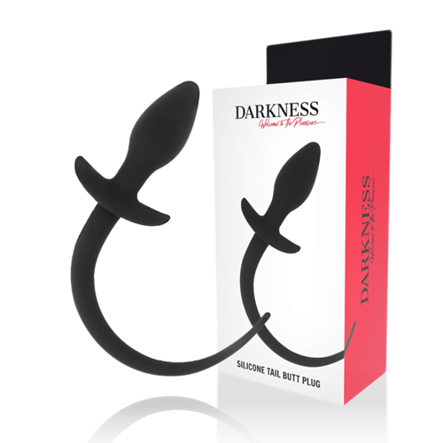 DARKNESS ANAL DARKNESS - PLUG ANALE 28 CM IN SILICONE NERO