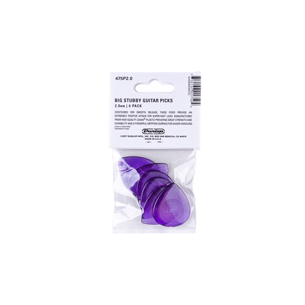 Dunlop 475P2.0 Big Stubby 2.0mm