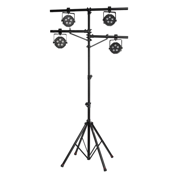 Gator Frameworks GFW-LIGHT-LS2000 Supporto per luci stile albero con base a quattro gambe<br>