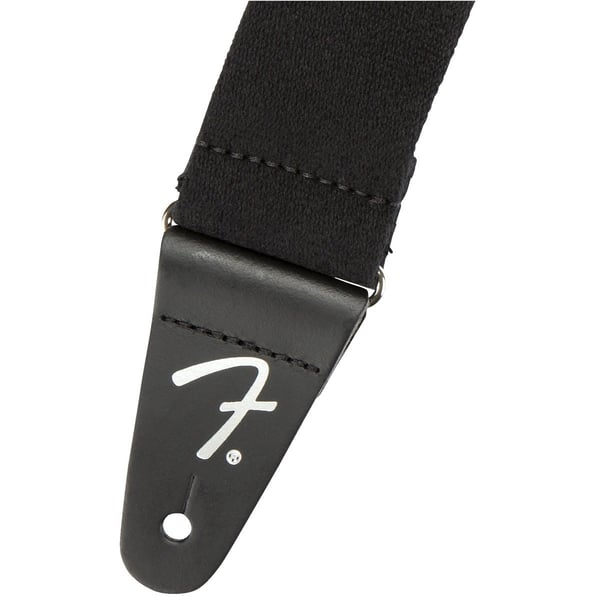 FENDER Tracolla supersoft, Black 2 ". Modello 0990642006