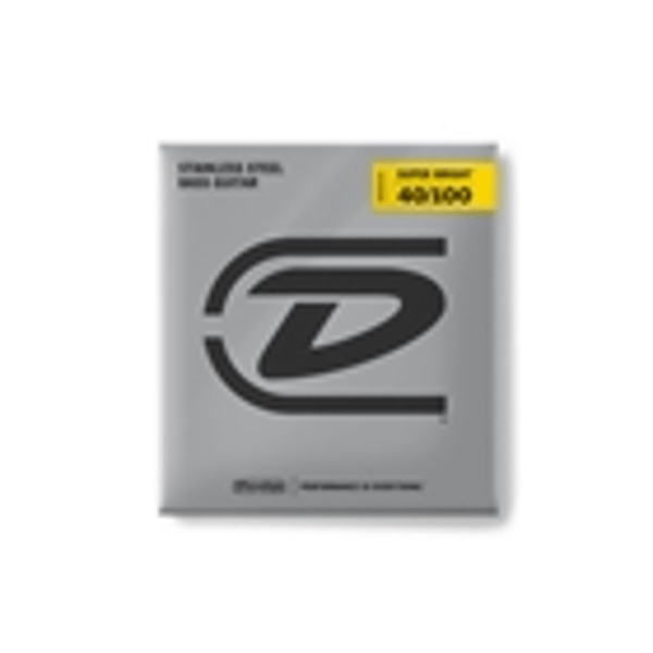 Dunlop DBSBS40100 Super Bright Stainless Steel, Light Set/4