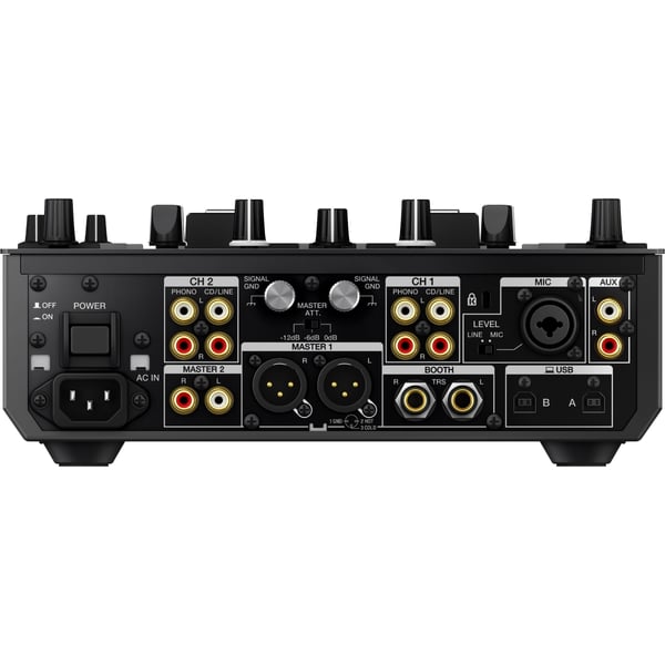 PIONEER Mixer professionale per DJ Battle a 2 canali (nero)