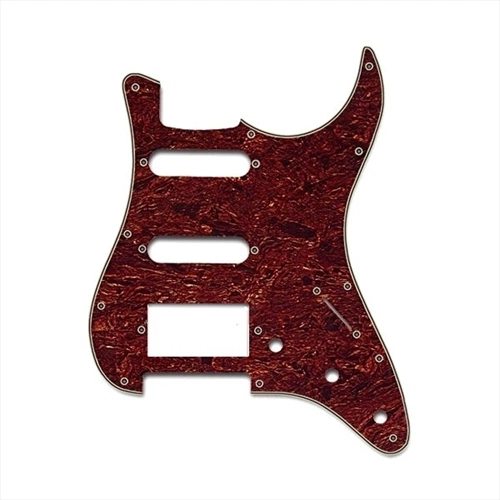SOUNDSATION PARTS Mascherina per Chitarra Stratocaster, 3 Strati, Tortoise Shell, Humbucker