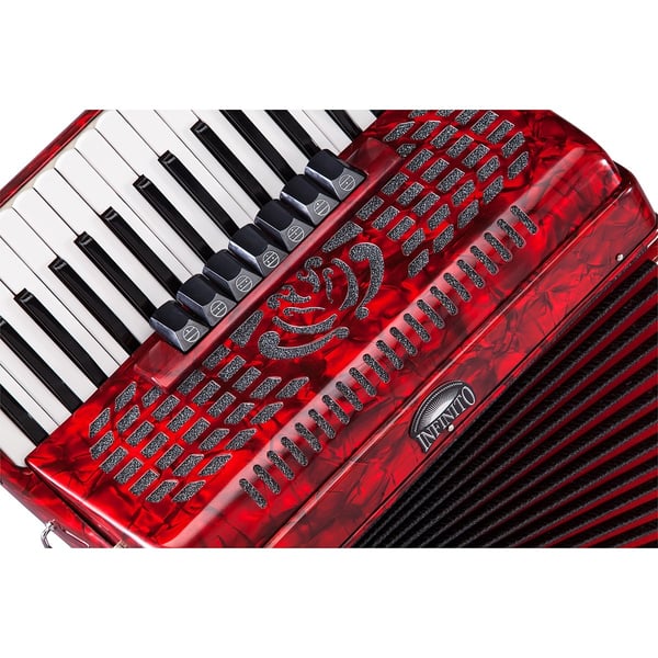 SOUNDSATION Fisarmonica 96 bassi rossa