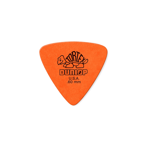 Dunlop 431R Tortex Trianlge Orange .60