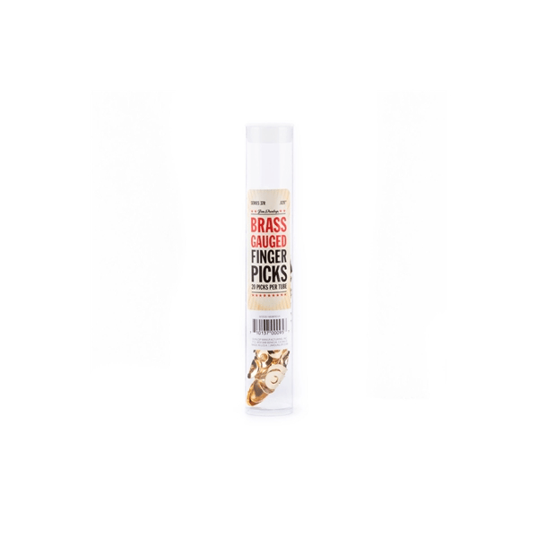 Dunlop 37R BRASS FINGER .020 - TUBO 20 PLETTRI