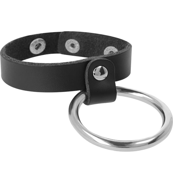 DARKNESS&amp;trade; - ANNEAU MÉTALLIQUE POUR LE PÉNIS ET LES TESTICULES