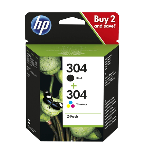 HP 304 INK CARTRIDGE COMBO 2-PACK