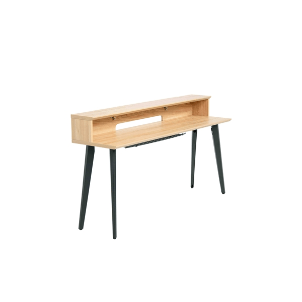 Gator Frameworks GFW-ELITEKEYTBL88-MPL Workstation in legno per tastiere fino a 88 tasti, colore acero naturale opaco<br>