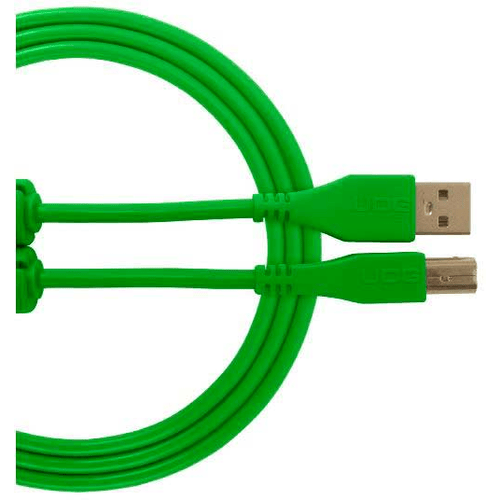 UDG U96001GR - ULTIMATE AUDIO CABLE USB 2.0 C-B GREEN STRAIGHT 1,5M