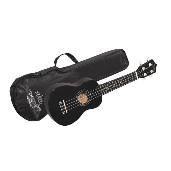 SOUNDSATION Ukulele soprano MAUI Sunny con borsa. Modello SUNNY 10-BK