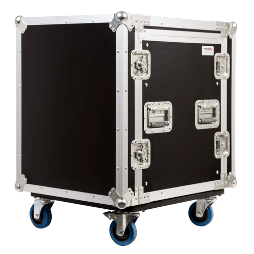 PROEL STAGE Custodia COMBO 19' 12U con portamixer 10U regolabile in altezza, profondità utile corpo 45cm.
