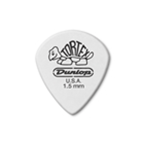 Dunlop 478R1.50 Tortex White Jazz III, 1.5mm