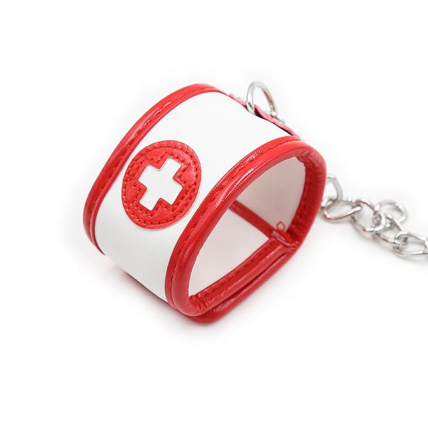 OHMAMA FETISH MINI NURSE BONDAGE SET 3 PEZZI