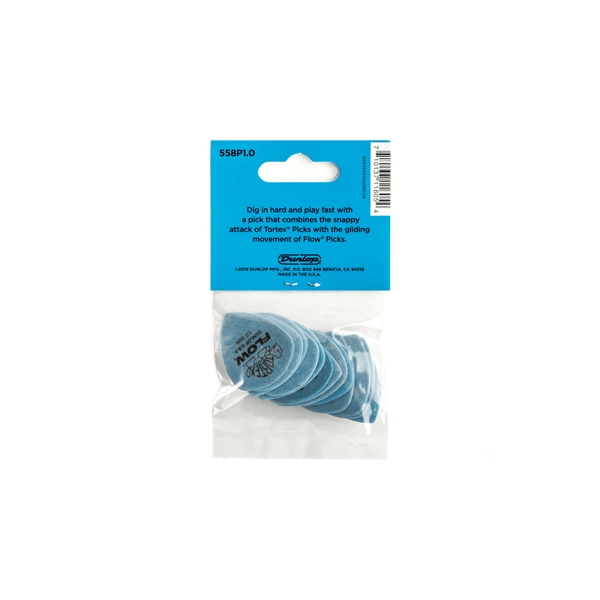 Dunlop 558P100 Tortex Flow Standard 1.0 mm Player's Pack/12