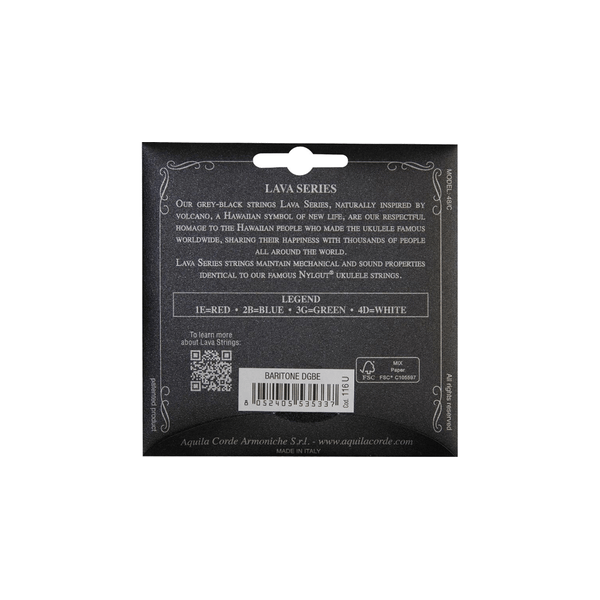 Aquila 116U Lava Series Ukulele Set,DGBE