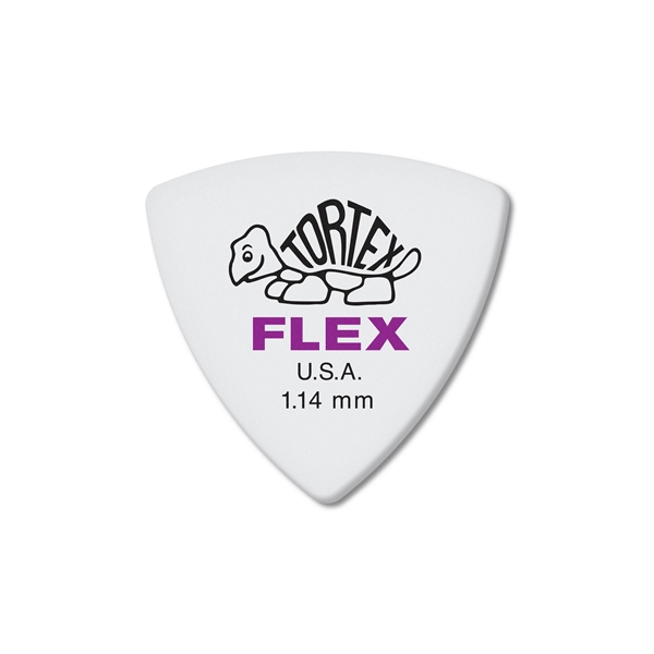 Dunlop 456P1.14 Tortex Flex Triangle 1.14 mm Pack/6
