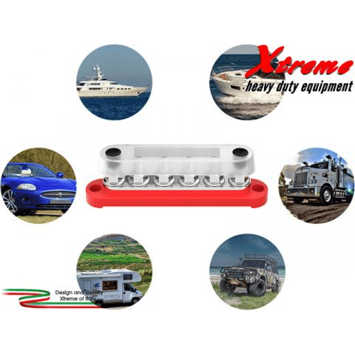 Bus Bar - Barra Distribuzione  Elettrica 6 Posti 150A