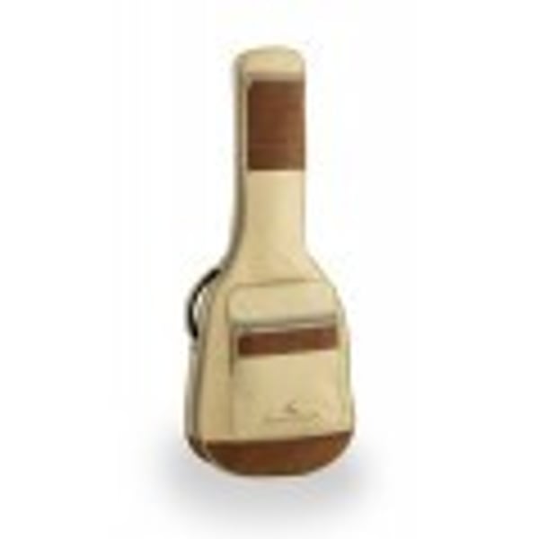 SOUNDSATION Borsa chitarra classica con inserti in pelle suede